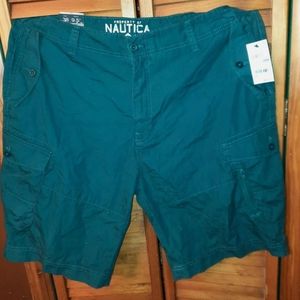 Nwt Nautica Modern Fit Cargo Shorts Sz 38 RETAIL $